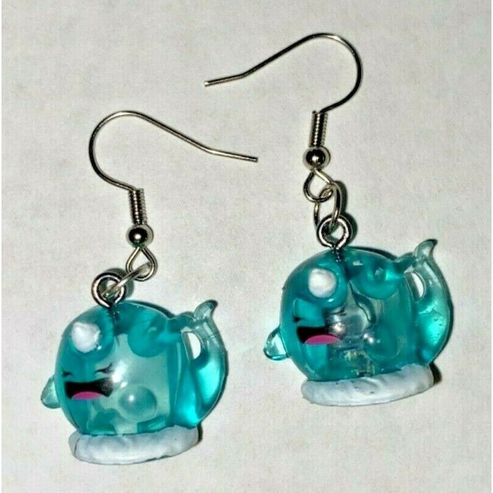 Cartoon Excited Whale Charm Earrings Vending‎ Charm Costume Jewelry C15